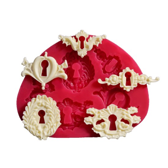 Schlüssel Schloss Silikonform - 32856 - Cesil